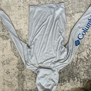 silver gray Colombia sweatshirt